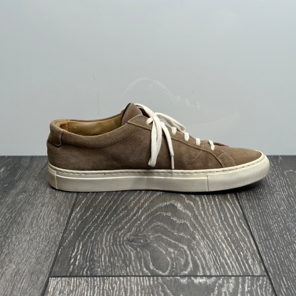 Common Projects - Achilles Low in Waxed Suede - Size 39 - Picture 2 of 8